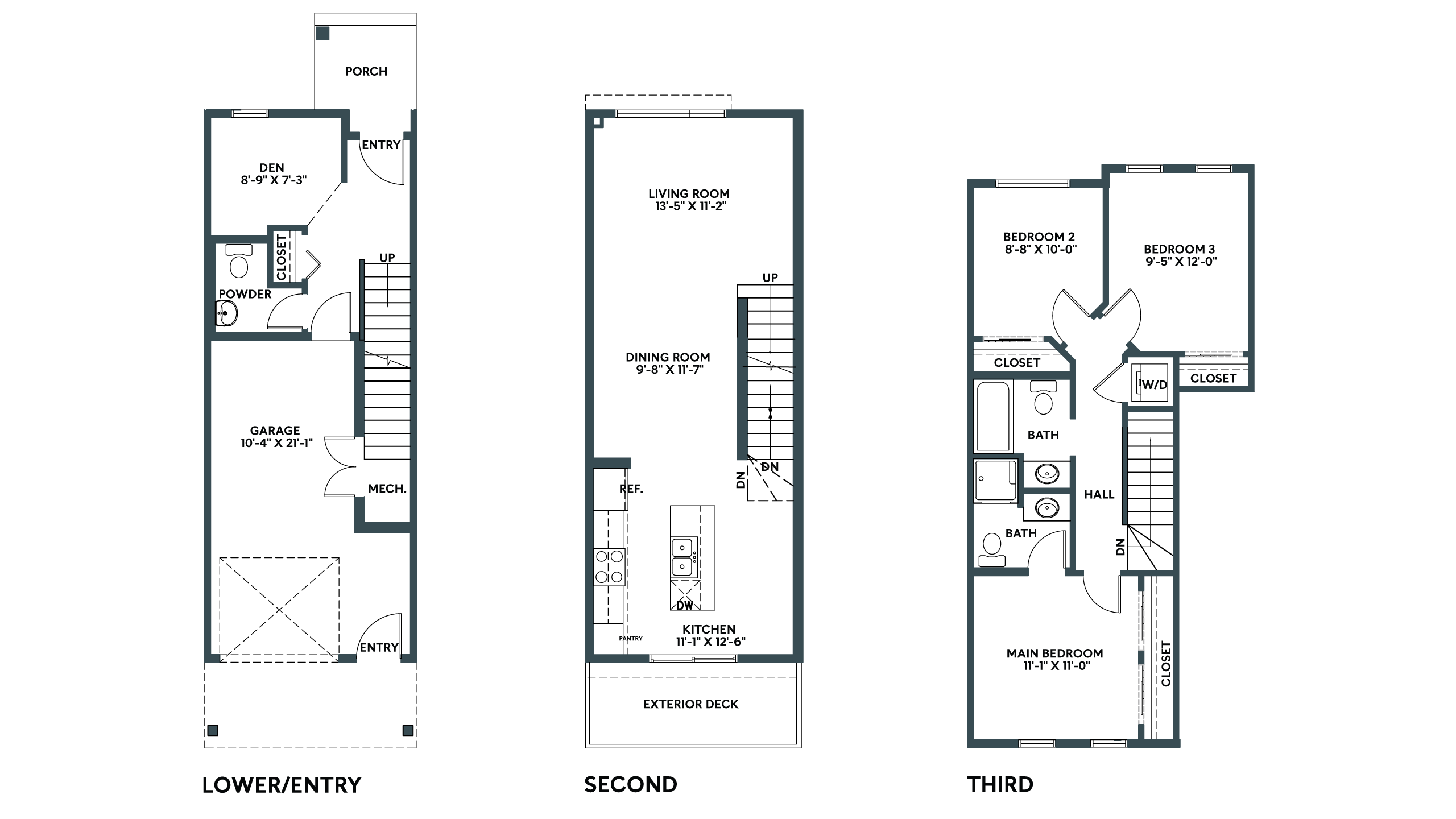 Townhome for Rent in Cochrane - Plan C1