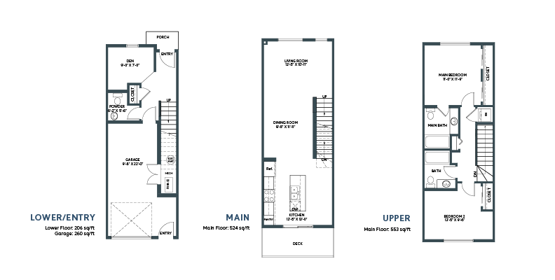 FloorplanH1-Townhouse-for-Rent-Edmonton
