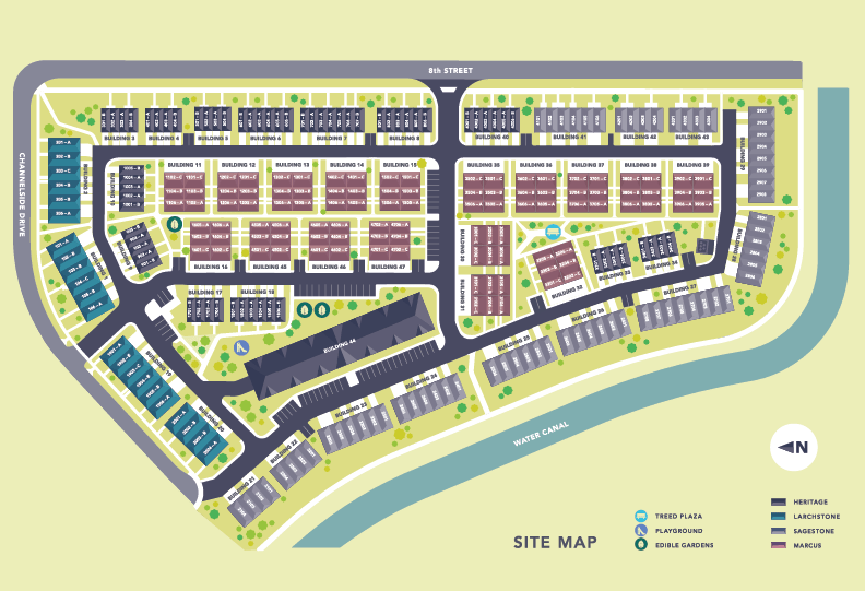 Canals Site plan